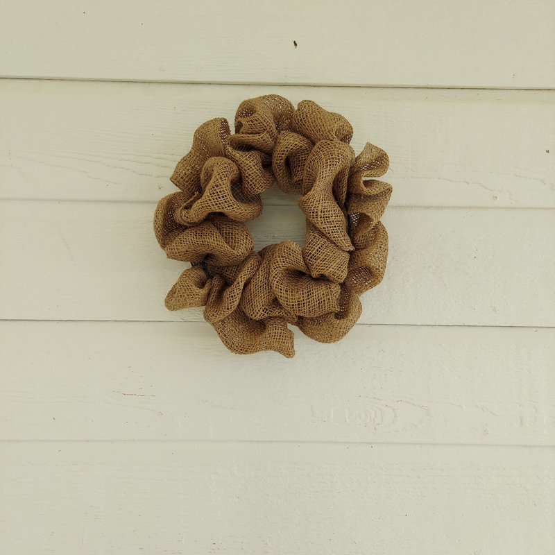 Couronne de toile de jute 10 po
