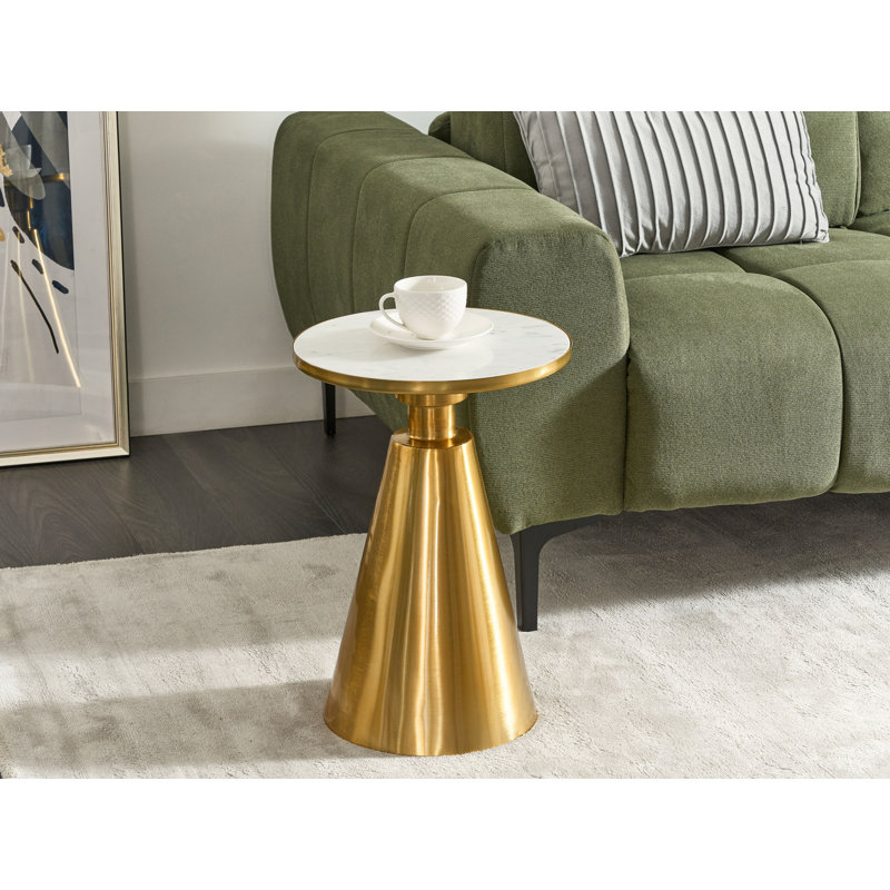 Aban Pedestal End Table