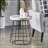 Marble Top End Table