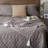 Throws Diamond Print Hand Woven Throw Blanket-1275490060