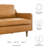 Modway Impart Mid-century Modern Top-grain Leather Sofa-123618048
