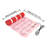 Floor Heating Pad with Digital Programmable Thermostat And Adhesive Back, Four Temperature Control Modes Uniform Heating Underfloor Heating Mat, 110V 5-35 Degree Celsius Floor Heated Warm System-467918032