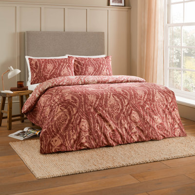 Benambra Cotton Blend Abstract Duvet Cover Set with Pillowcases