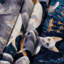Tapisserie murale ukrainienne Levkoy avec des chats-133650605