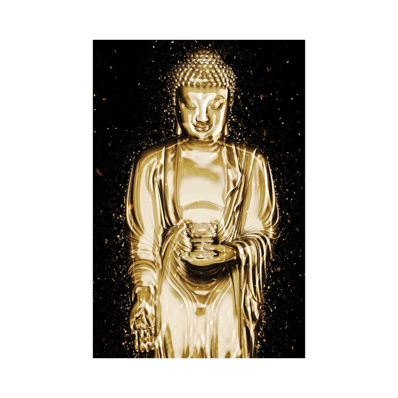 Golden - Serenity by Philippe Hugonnard - Wrapped Canvas Print, 66.04cm H x 45.72cm W x 1.905cm D