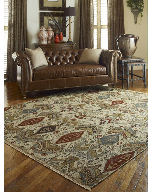 Wool Ikat Indoor Rug