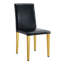 Chaises de salle à manger en cuir PU Uriah avec pieds en métal-1518351951-1518351922-1518351921