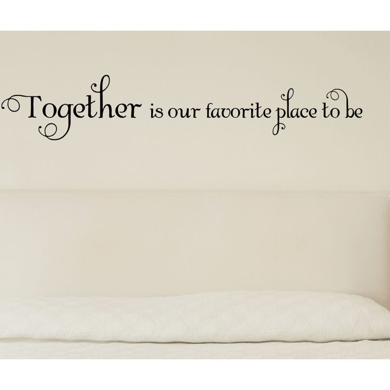 Text & Numbers Non-Wall Damaging Wall Decal