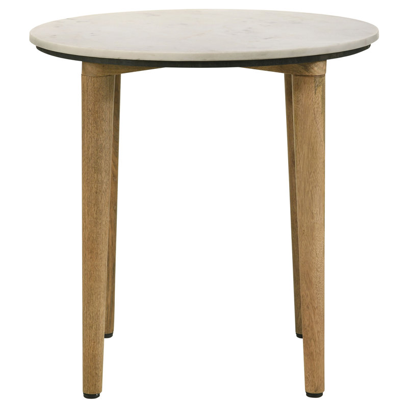 Table de bout en marbre Arild