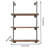 Argante 3 Piece Industrial Pipe Shelves