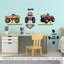 Monster Truck Wall Sticker