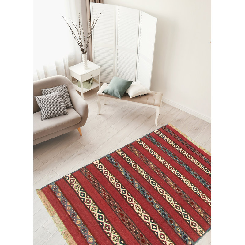 Wool Southwestern Indoor Rug