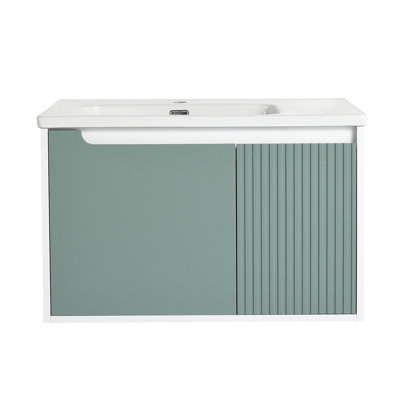 Meuble-lavabo flottant avec lavabo pour meuble-lavabo