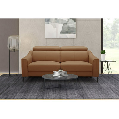 Anisia 73.5'' Leather Power Reclining Sofa
