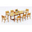 Travota Outdoor - Piece Teak Dining Set-1948365258