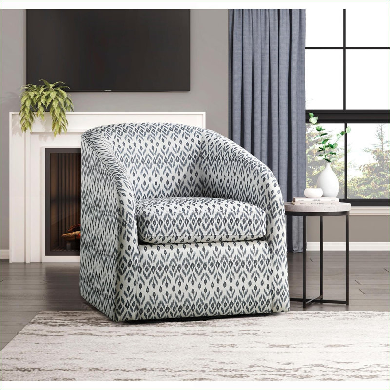 Fauteuil d'appoint pivotant moderne pour adultes, base en métal massif, sièges de salon