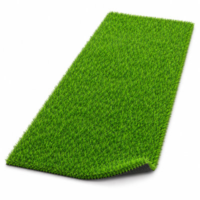 6.5' x 10' Synthetic Artificial Grass Turf Rug with 0.8'' Pile Height