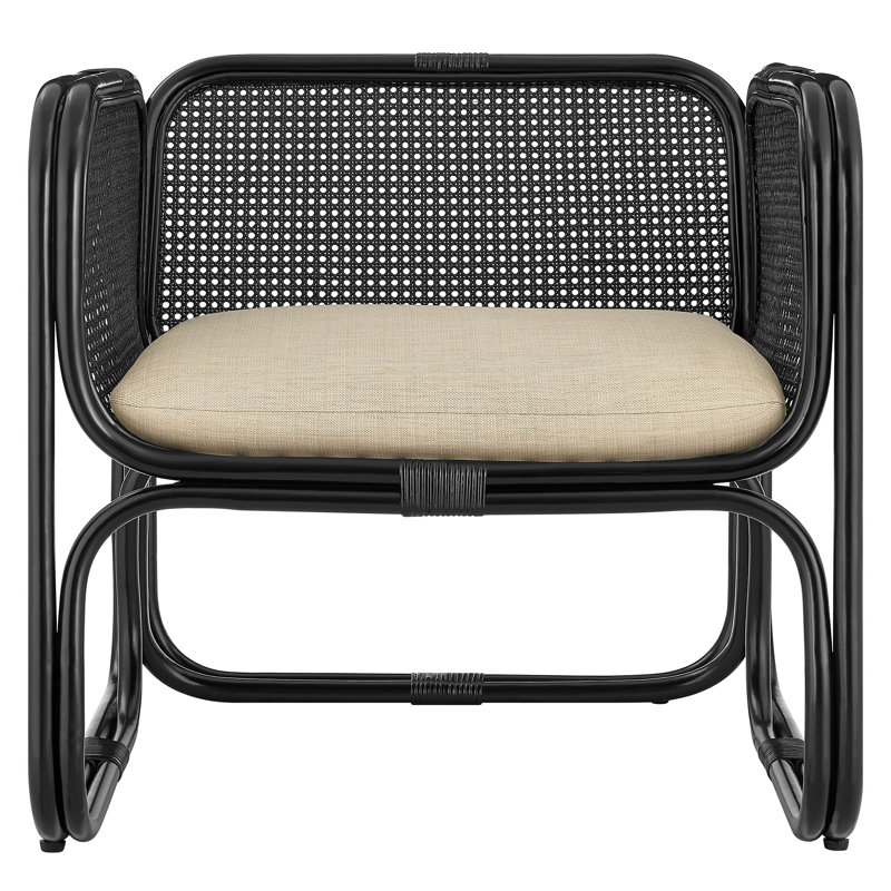 Fauteuil Ellis, Noir
