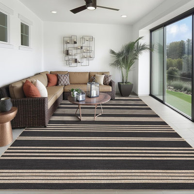 Rectangle Geometric Washable Area Rug
