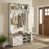 Rustic White/Honey Brown selected