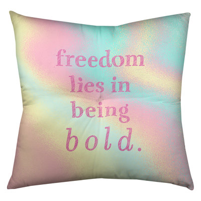 Reversible Throw Pillow