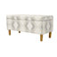 Banc de rangement rembourré 100% polyester Besart-1155671057
