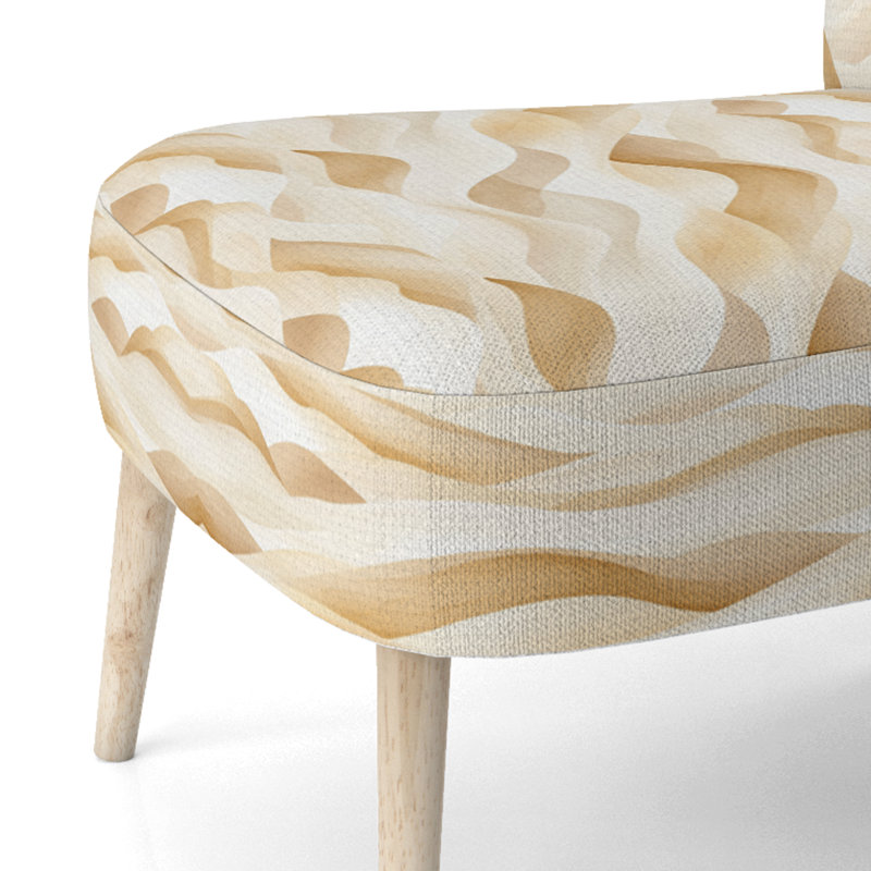 Chaise d'appoint Coastal, Chaise d'appoint sans accoudoirs