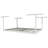 Steel Height -Adjustable Ceiling Mounted Rack-98457950-98457949