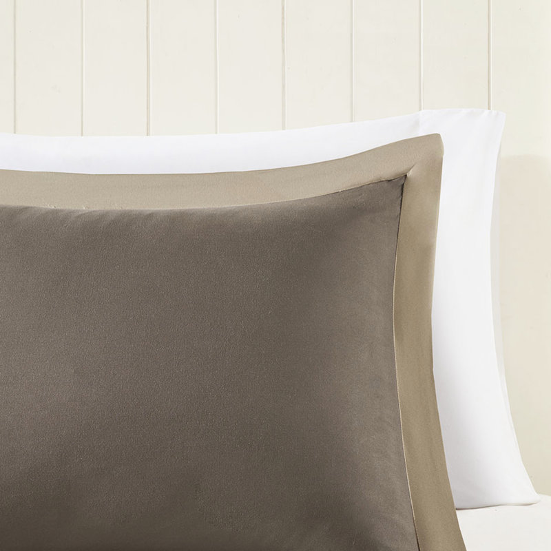 Édredon de 3 m pour lit double / grand lit, réversible, 2 taies décoratives assorties, chaud, lavable à la machine, doux, confortable et luxueux avec fermeture à glissière dissimulée, chaud