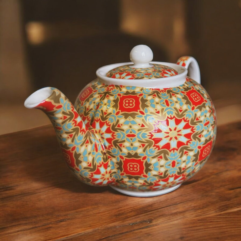 Moroccan Tea Byzantine Geometrics 2 Cup Teapot