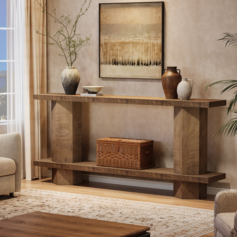 180cm Console Table, Brown