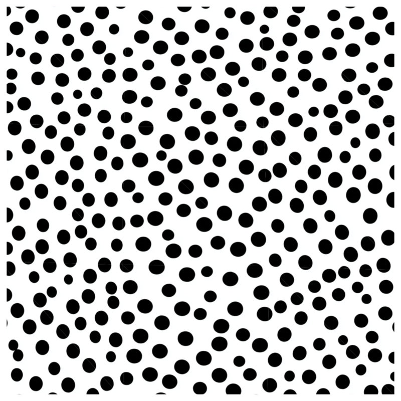 Polka Dots Fleece Throw Blanket - Pattern Throws for Sofas or Beds, 51in W x 60in H