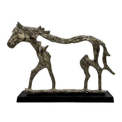 Kaamil Handmade Aluminum Horse Sculpture