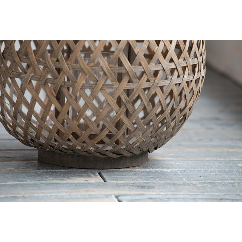 Lanterne conique en bois Coconio