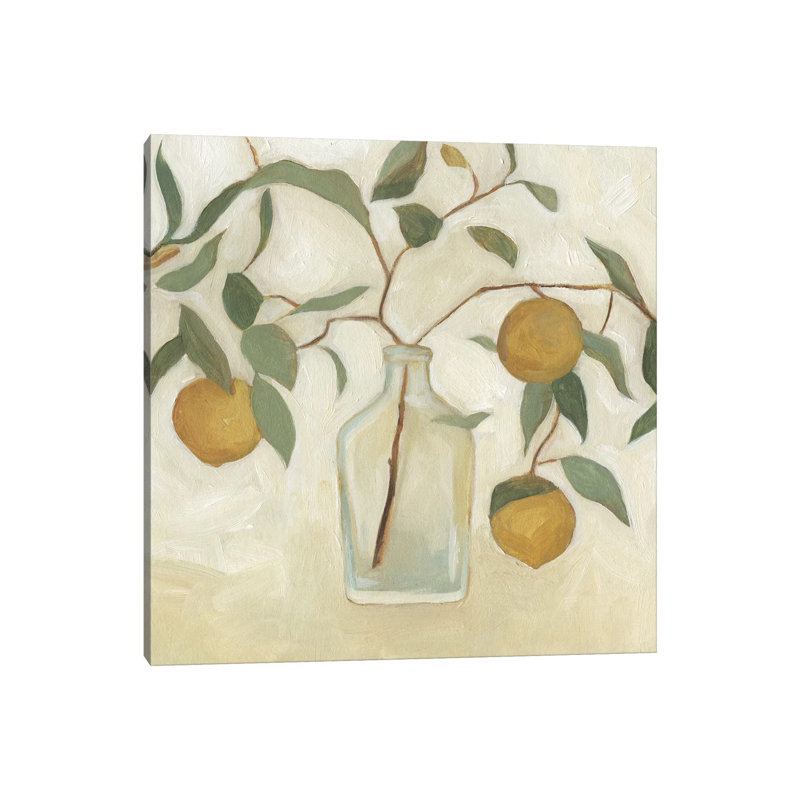Greenery Still Life I by Emma Scarvey - Wrapped Canvas Print, 45.72cm H x 45.72cm W