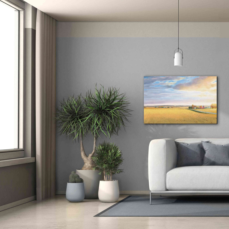«Heartland Landscape» par James Wiens, art mural sur toile, H 26 po x l 40 po x P 1,5 po