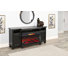 Console multimédia avec foyer électrique panoramique Sunny Designs