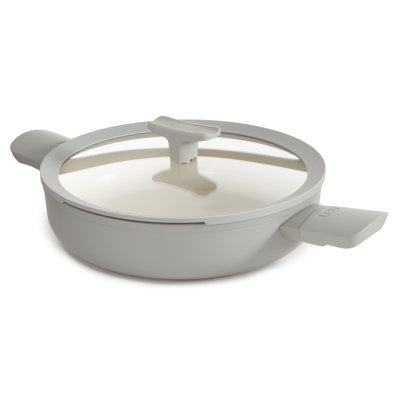 Sauteuse en aluminium antiadhésif 3,1 pintes avec couvercle