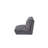 Dark Gray Modern Floor Bed With Corduroy, 6 Adjustable, Silent Hinges For Quiet Use Adjustable Bed, 5 Foldable, Non-slip Feet Stable Standing-2077371801