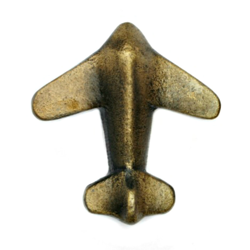 Planes Novelty Knob Multipack, Antique Brass