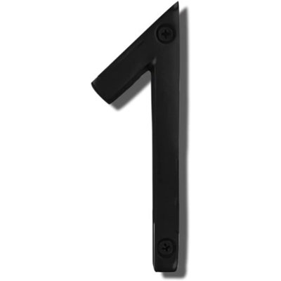 Metal Floating Mount House Number