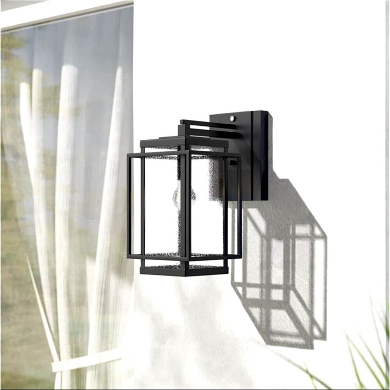 Stumbaugh Steel Wall Light, 11" H x 5.25" W x 8.75" D