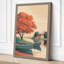 Boats by Autumn Shore Coastal 1 Piece Wrapped Canvas Wall Art-398707791-398707800