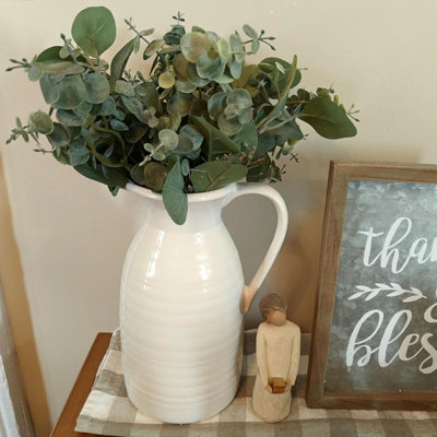 Farmhouse Flower Jar Vase