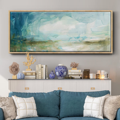 Spring Reflection I- Framed Canvas