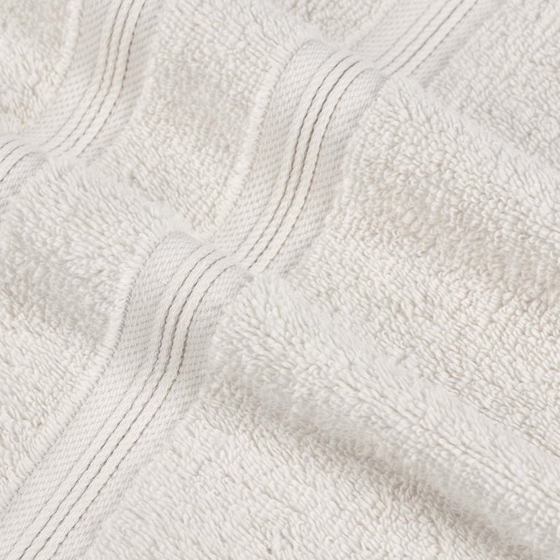 Smart Quick-Dry Zero Twist Cotton Bath Sheets, Set Of 2, Ivory