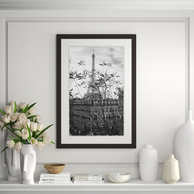 Tour Eiffel' Framed Photographic Print on Glass