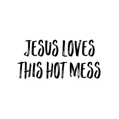 Jesus Loves - Wrapped Canvas Print