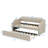 Twin Fabric-Covered Daybed With Pull-Out Trundle-2135423723