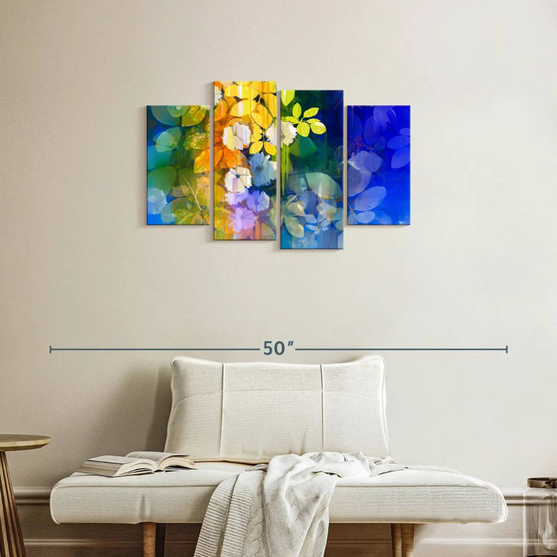 Fleurs Harnek, H 22 po x l 36 po